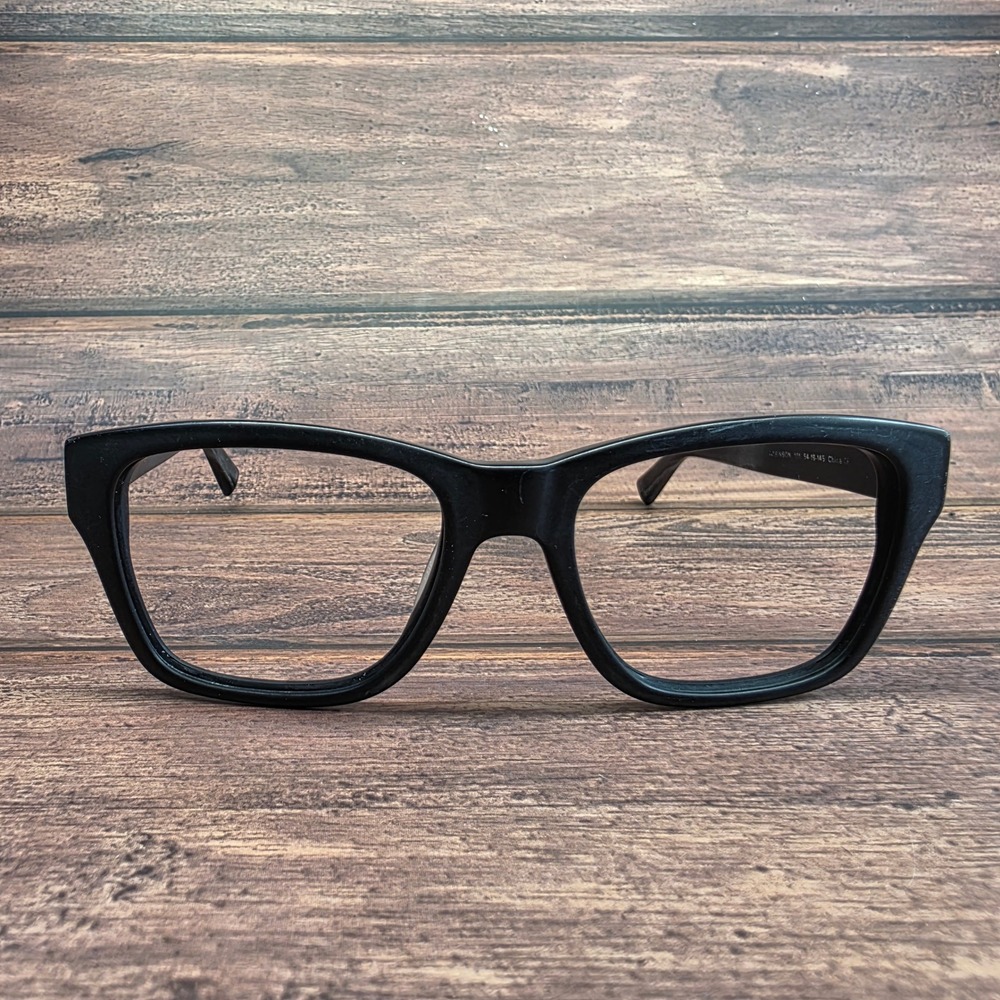 Warby Parker Robinson 101 Matte Black Eyeglass Frames 54-19-145